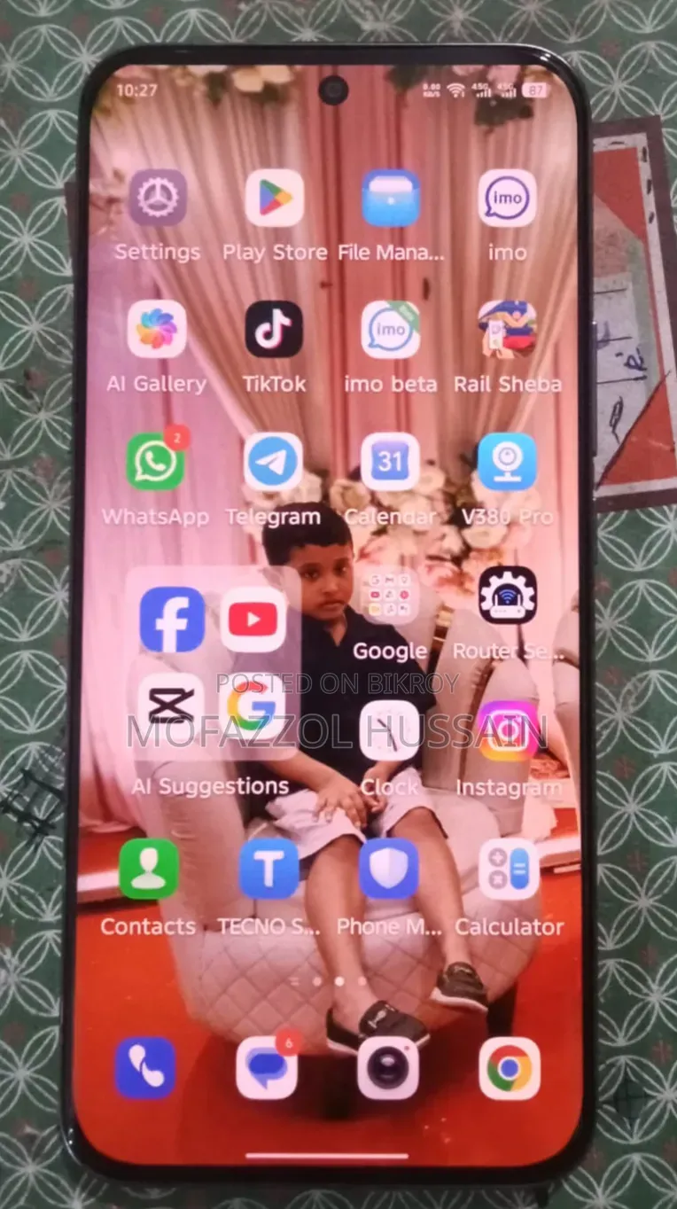 Tecno Spark 40 Pro 256 GB Silver