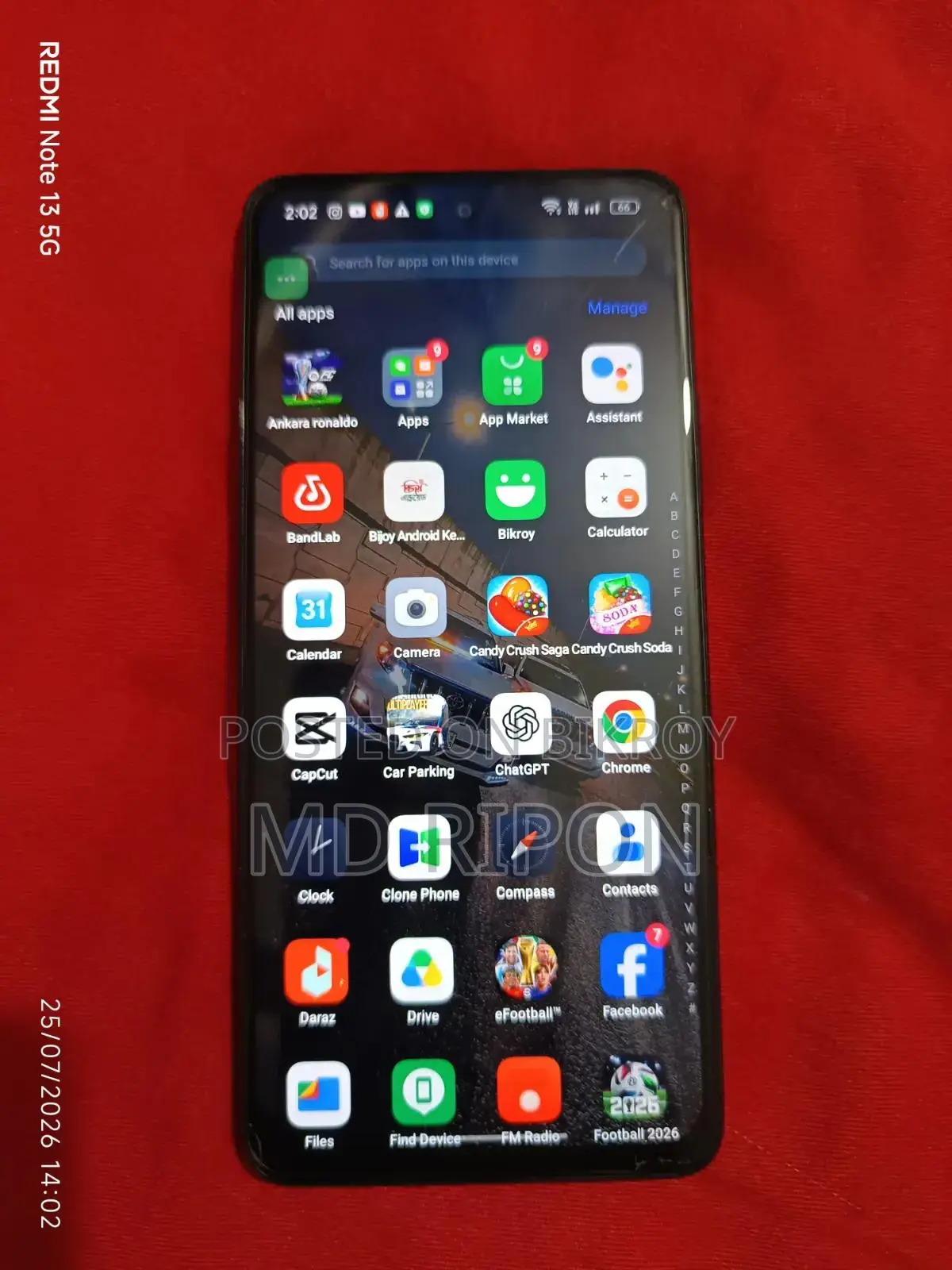 Oppo A58 128 GB Black