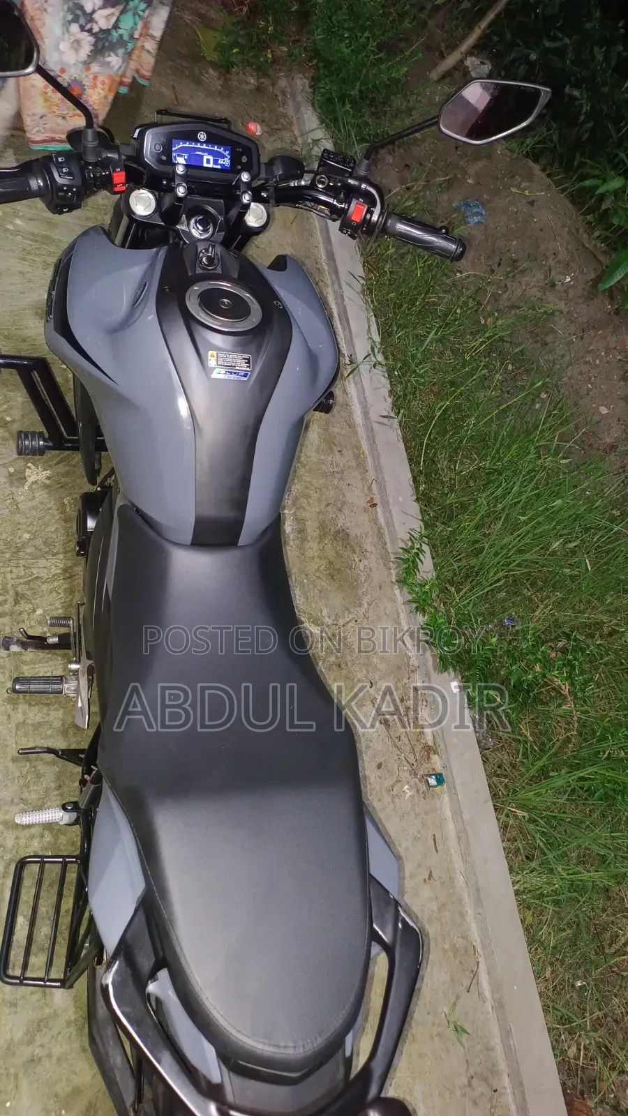 Yamaha FZS V3 2026 Gray