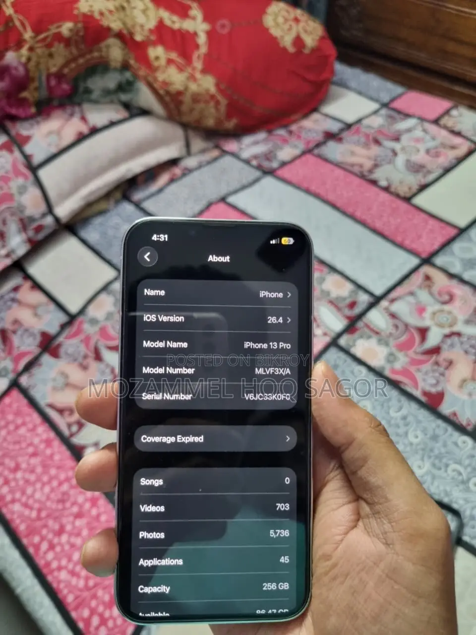 Apple iPhone 13 Pro 256 GB Silver