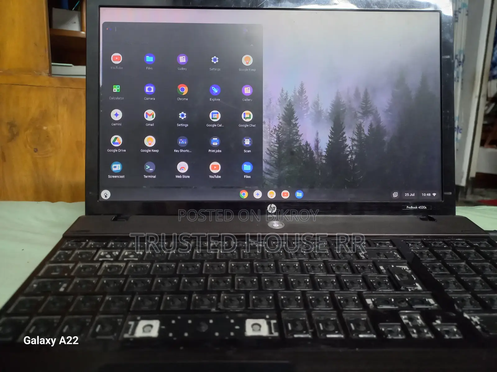 Laptop HP ProBook 4520S 2GB Intel Core i3 HDD 500GB