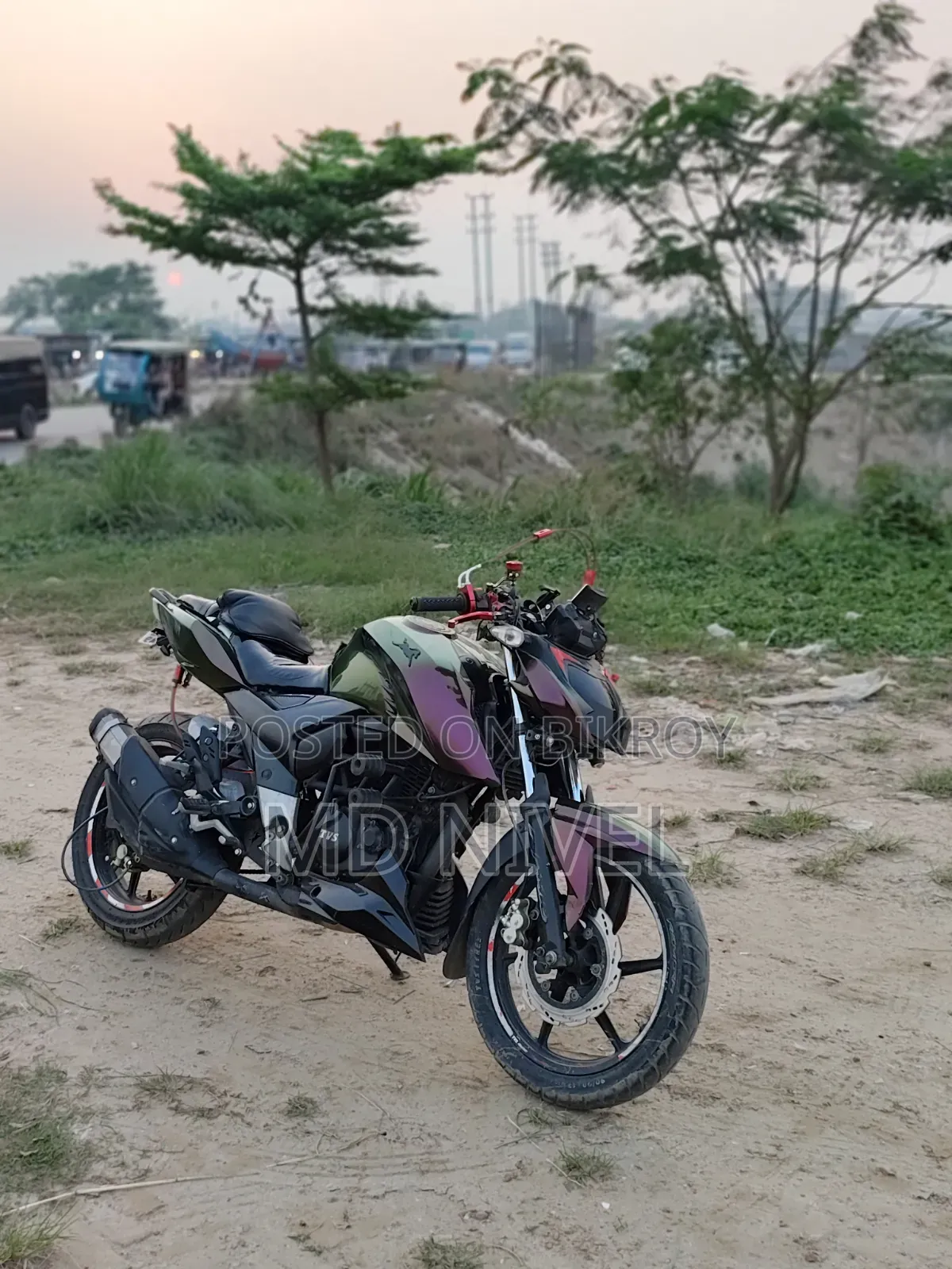 টিভিএস আপাচি আরটিআর ১৬০ ৪ভি ২০২২ রেড