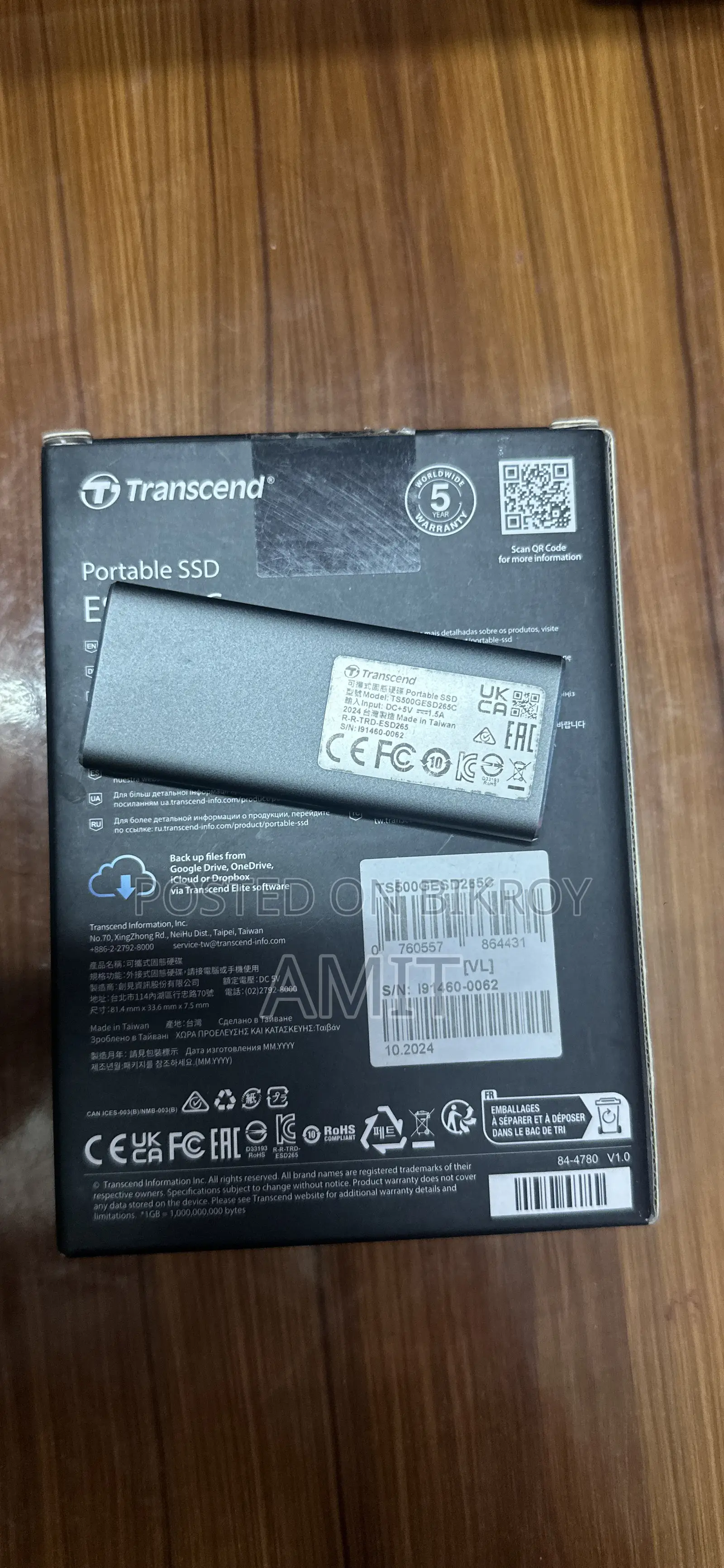 Transcend Esd265c