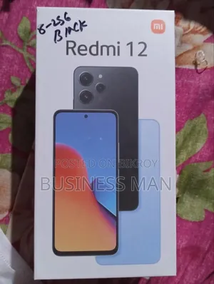 Xiaomi Redmi 12 256 GB Black