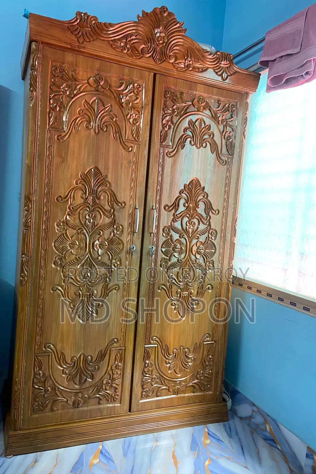 আলমারি সেগুন কাঠ