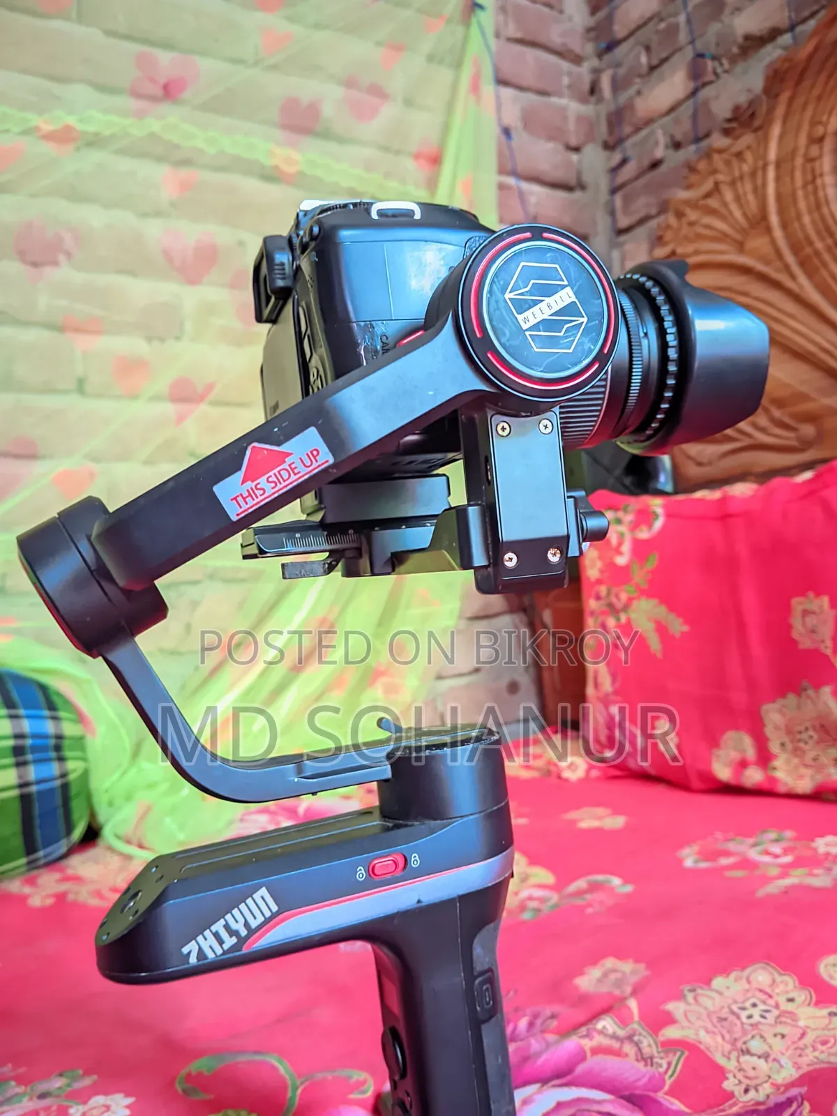 Canon EOS 600D DSLR + 18-55mm Lens + Zhiyun Weebill S Gimbal