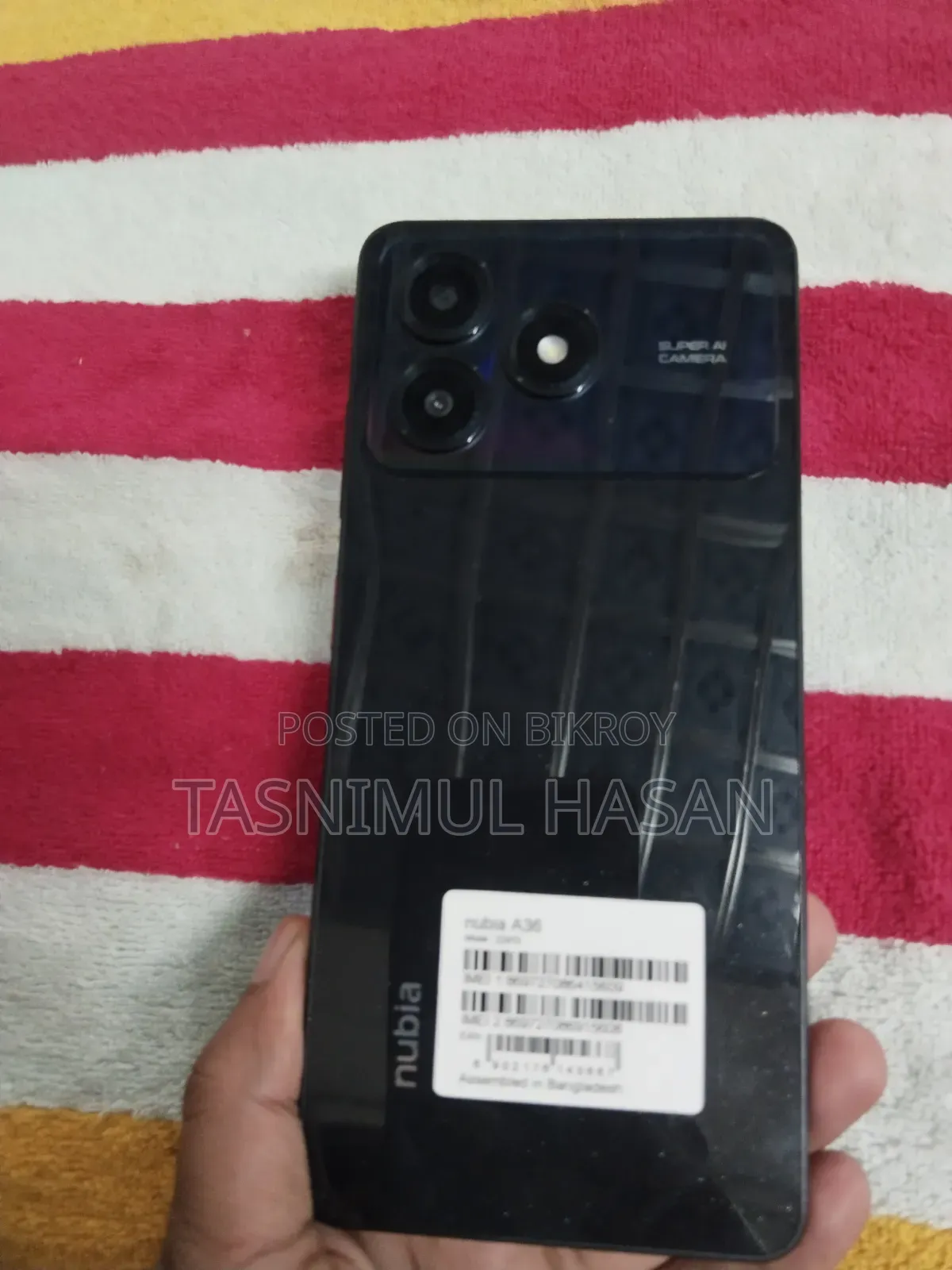 ZTE Blade A36 64 GB Black