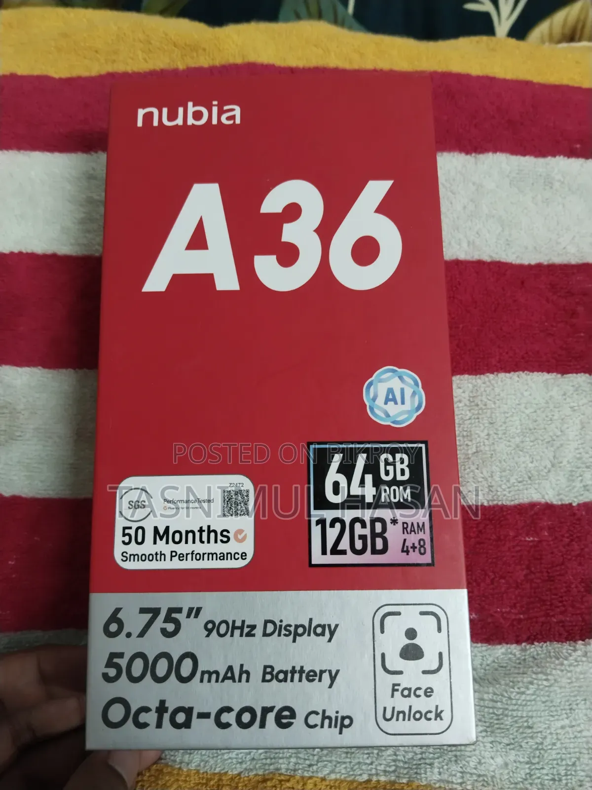 ZTE Blade A36 64 GB Black