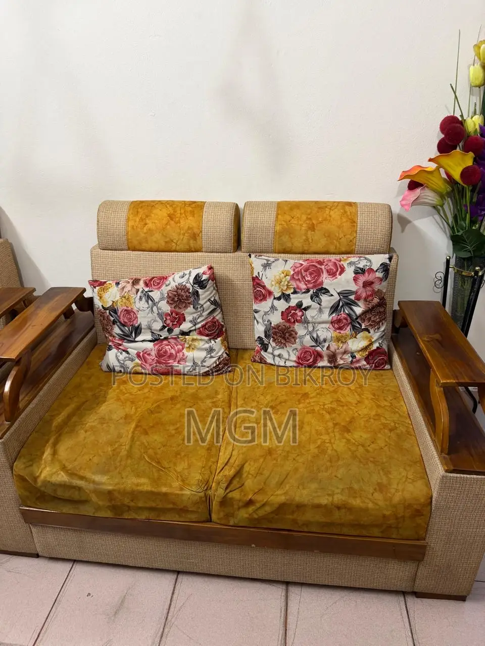 Five Seater Used Sofa