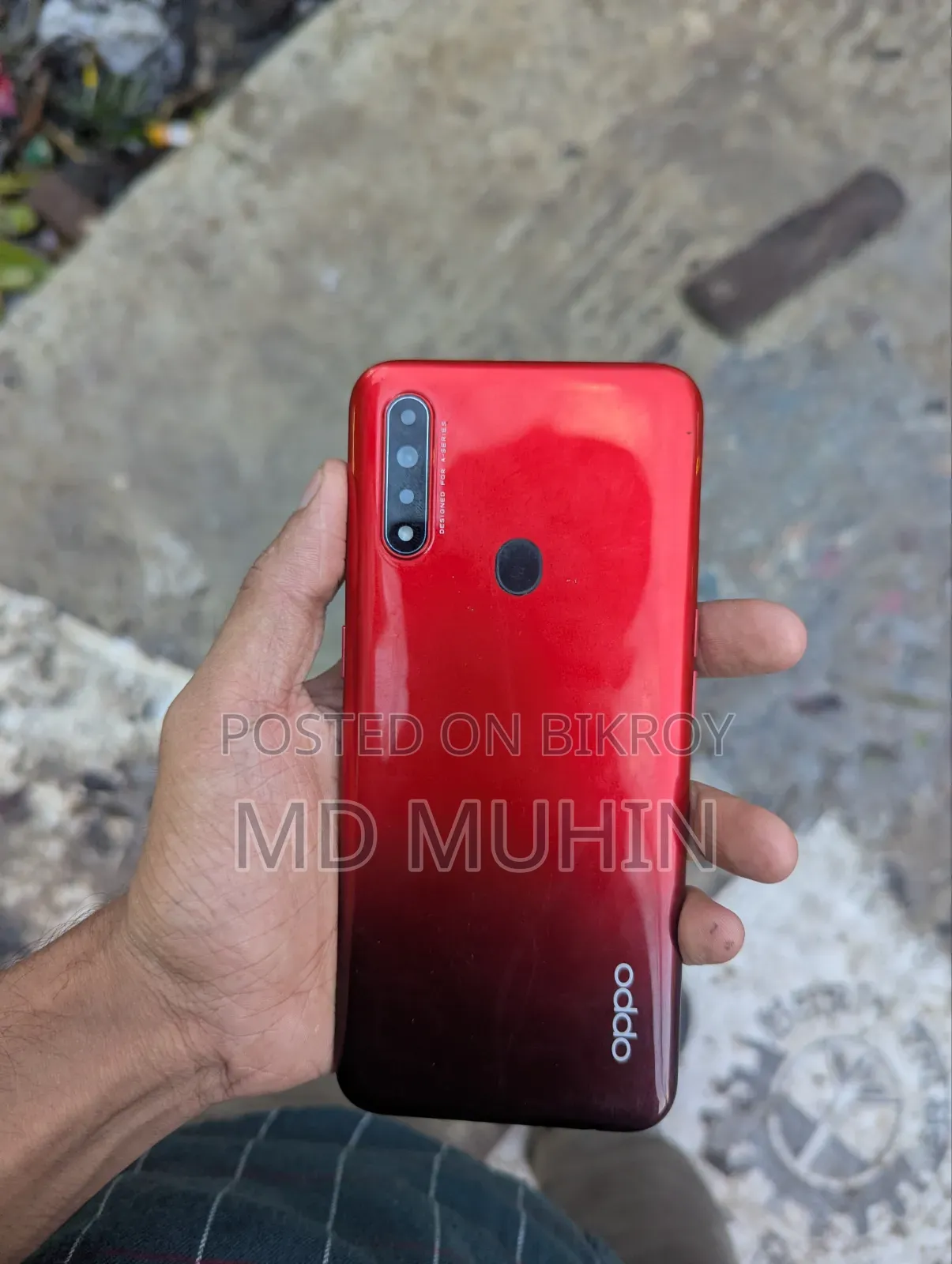 Oppo A31 64 GB Red