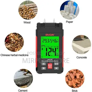 GVDA কাঠ আর্দ্রতা মিটার GD153