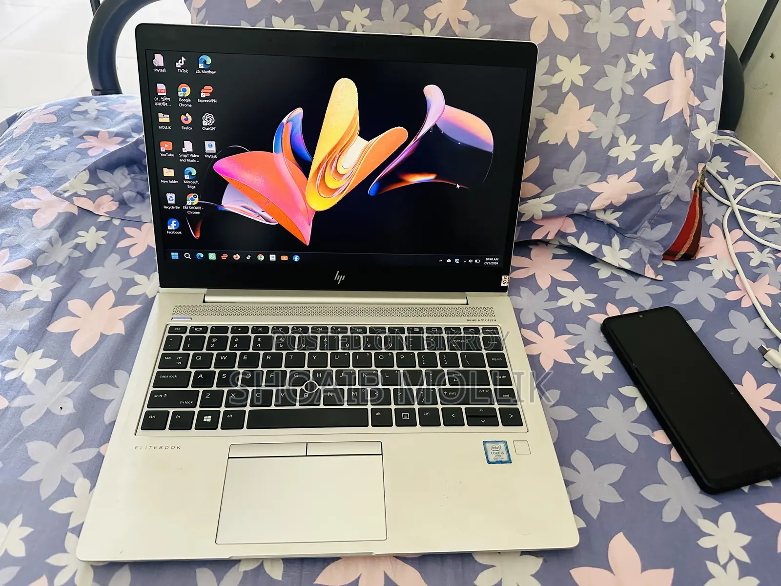 নতুন ল্যাপটপ HP EliteBook 840 G6 8GB ইন্টেল কোর i5 HDD+SSD 256GB