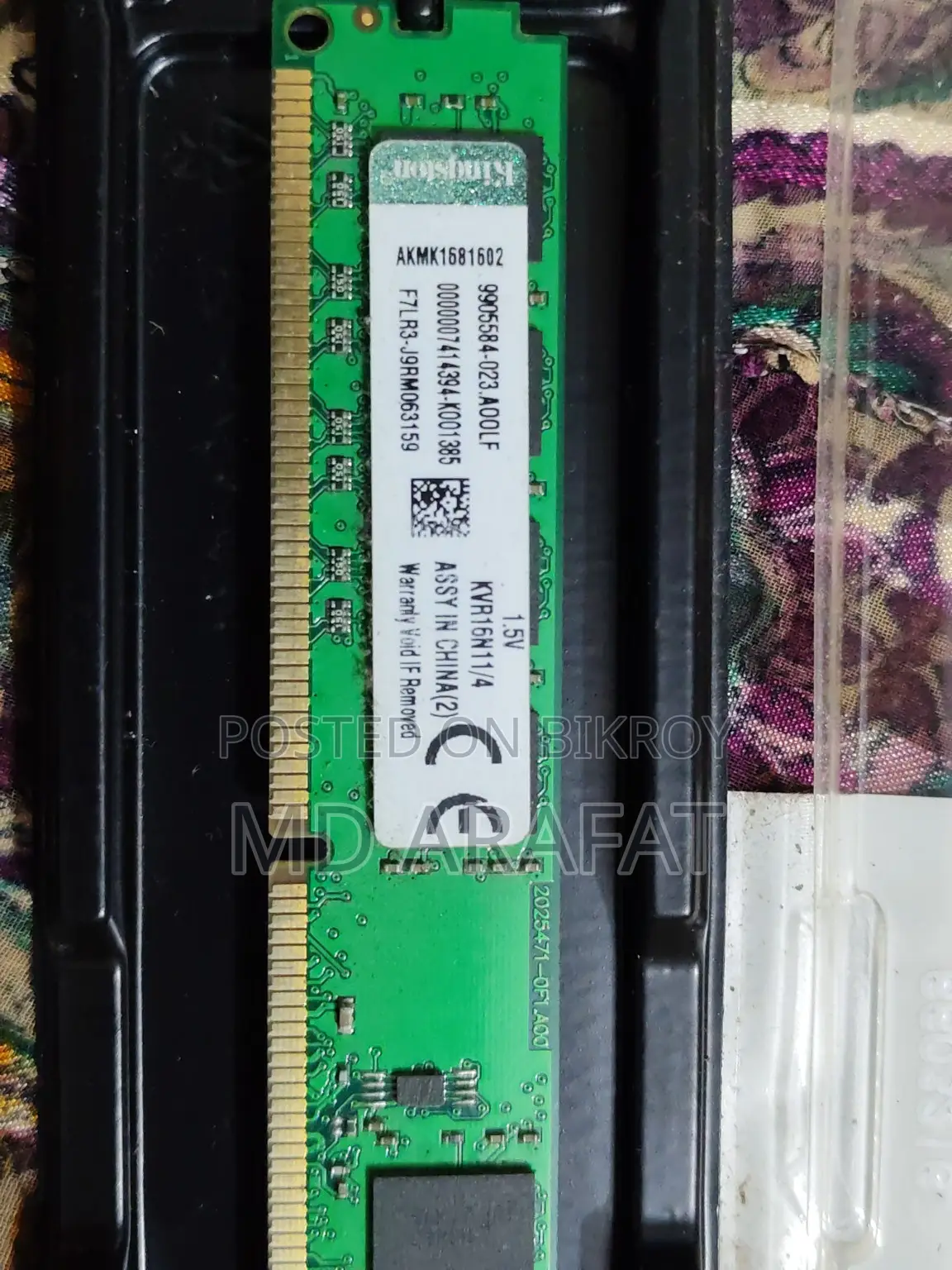 DDR3 8GB RAM
