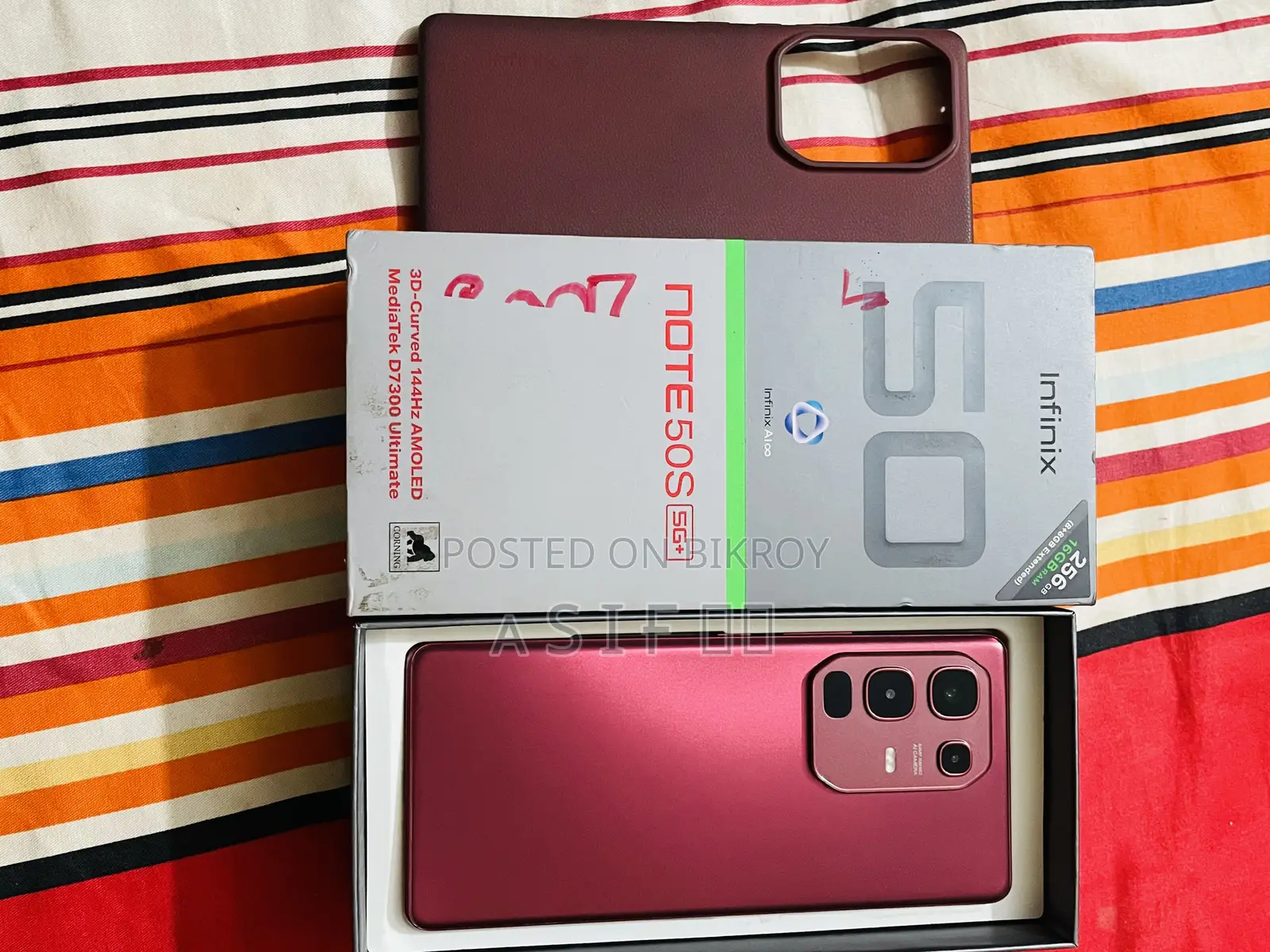 Infinix Note 50s 256 GB Red
