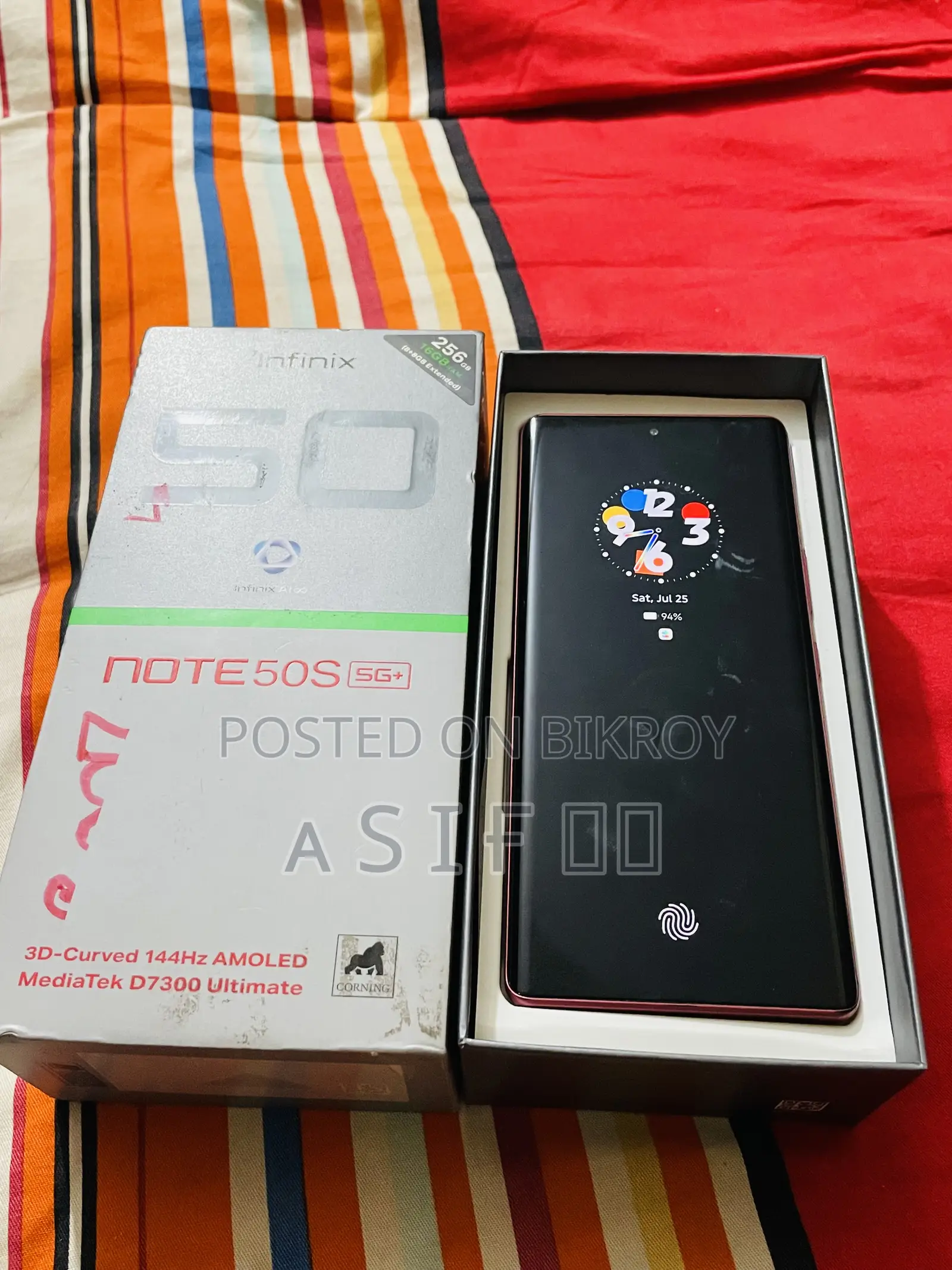Infinix Note 50s 256 GB Red