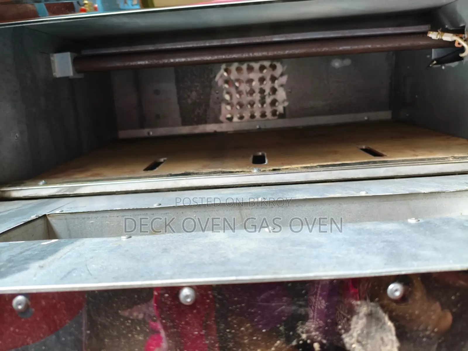 Used 12-Inch Double Pizza Deck Oven (Gas)