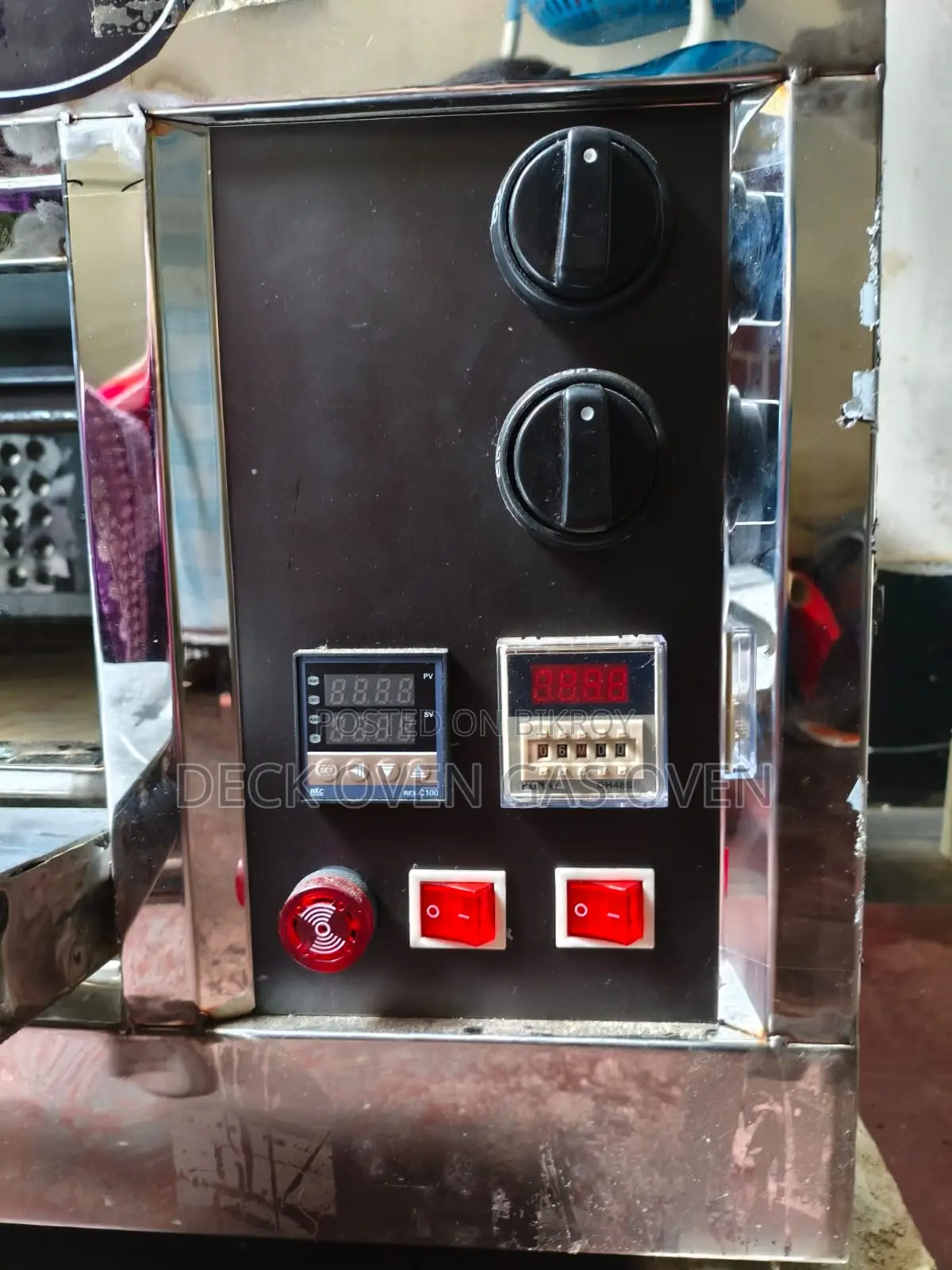 Used 12-Inch Double Pizza Deck Oven (Gas)