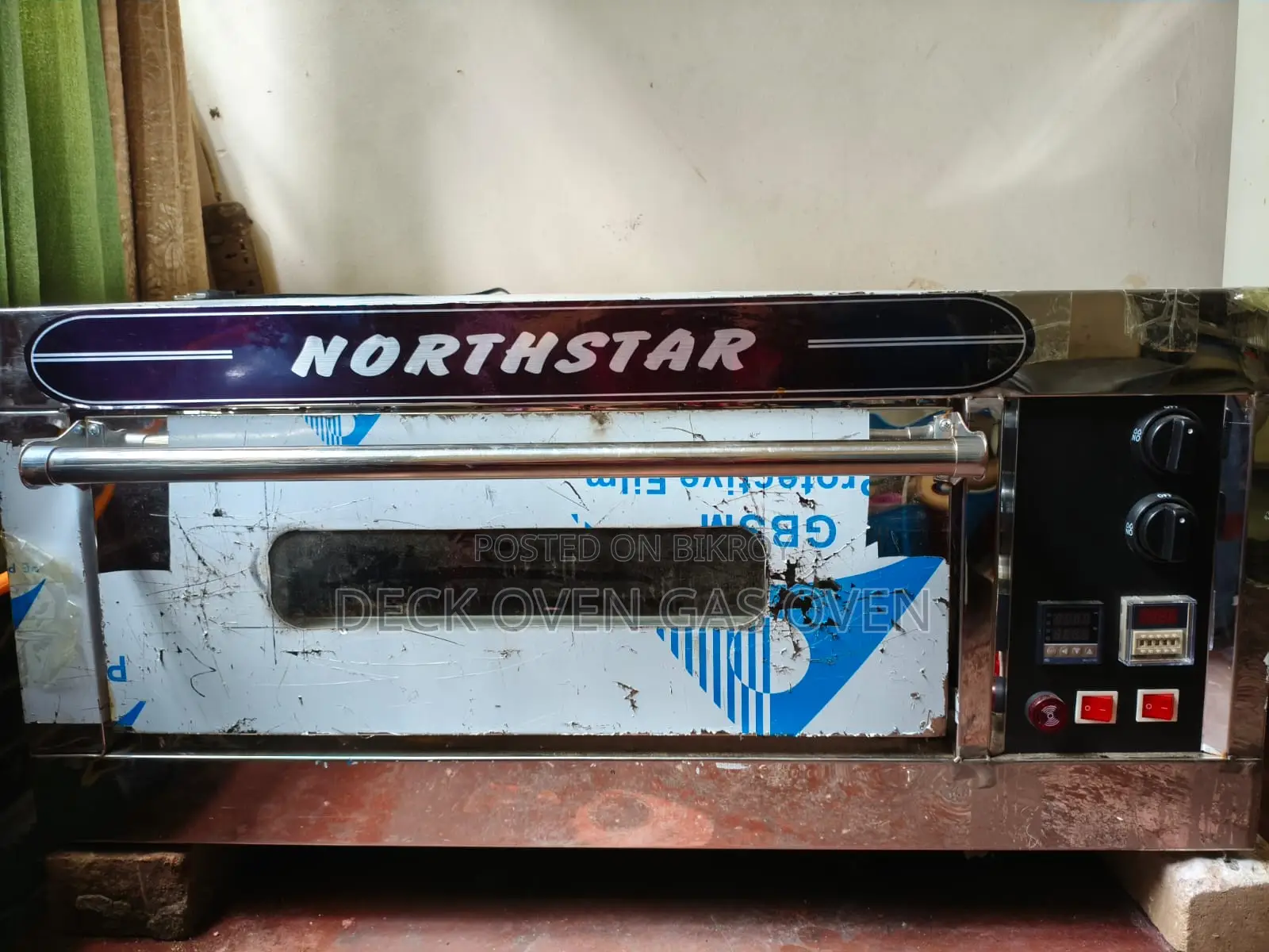 Used 12-Inch Double Pizza Deck Oven (Gas)