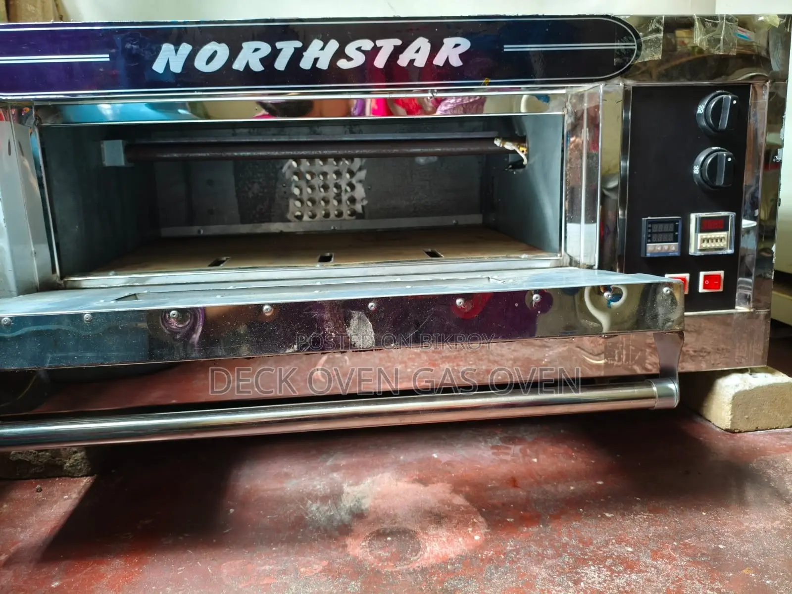 Used 12-Inch Double Pizza Deck Oven (Gas)