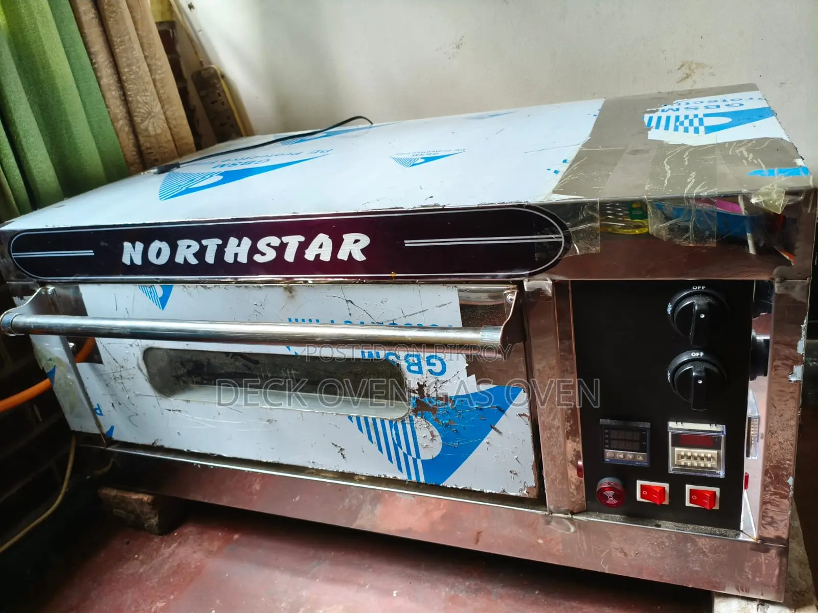 Used 12-Inch Double Pizza Deck Oven (Gas)
