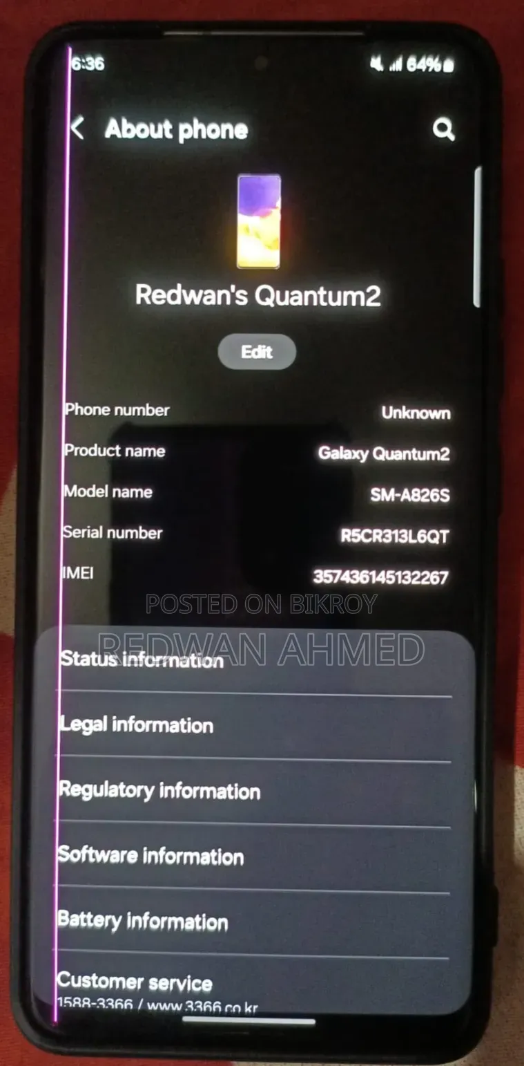 Samsung Galaxy A82 5G (Galaxy Quantum 2) 128 GB