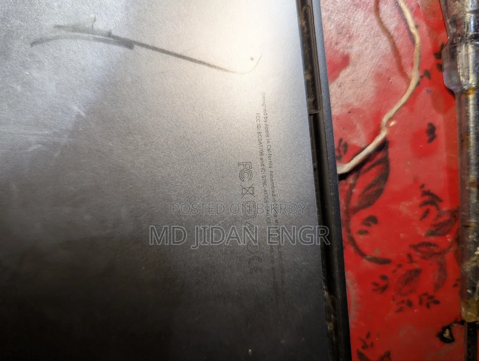 ল্যাপটপ অ্যাপল ম্যাকবুক প্রো ৮জিবি ইন্টেল কোর আই৫ এসএসডি ২৫৬জিবি