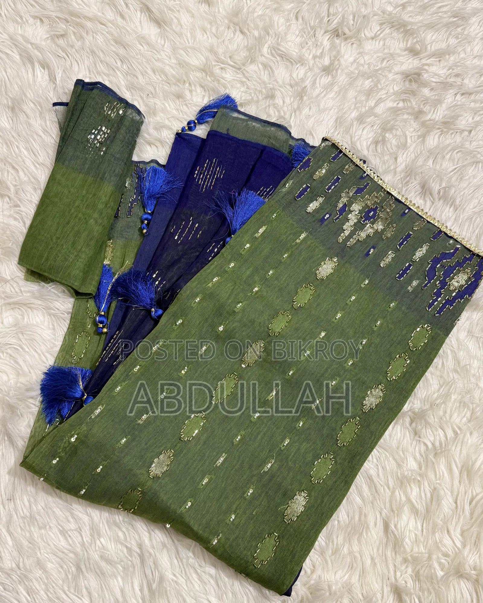 কারচুপি জামদানি শাড়ি