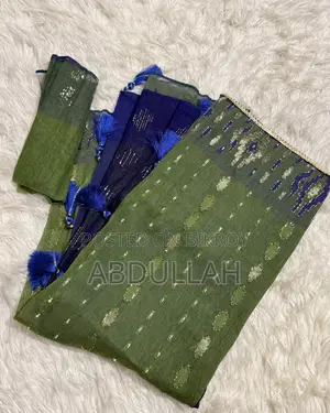 কারচুপি জামদানি শাড়ি