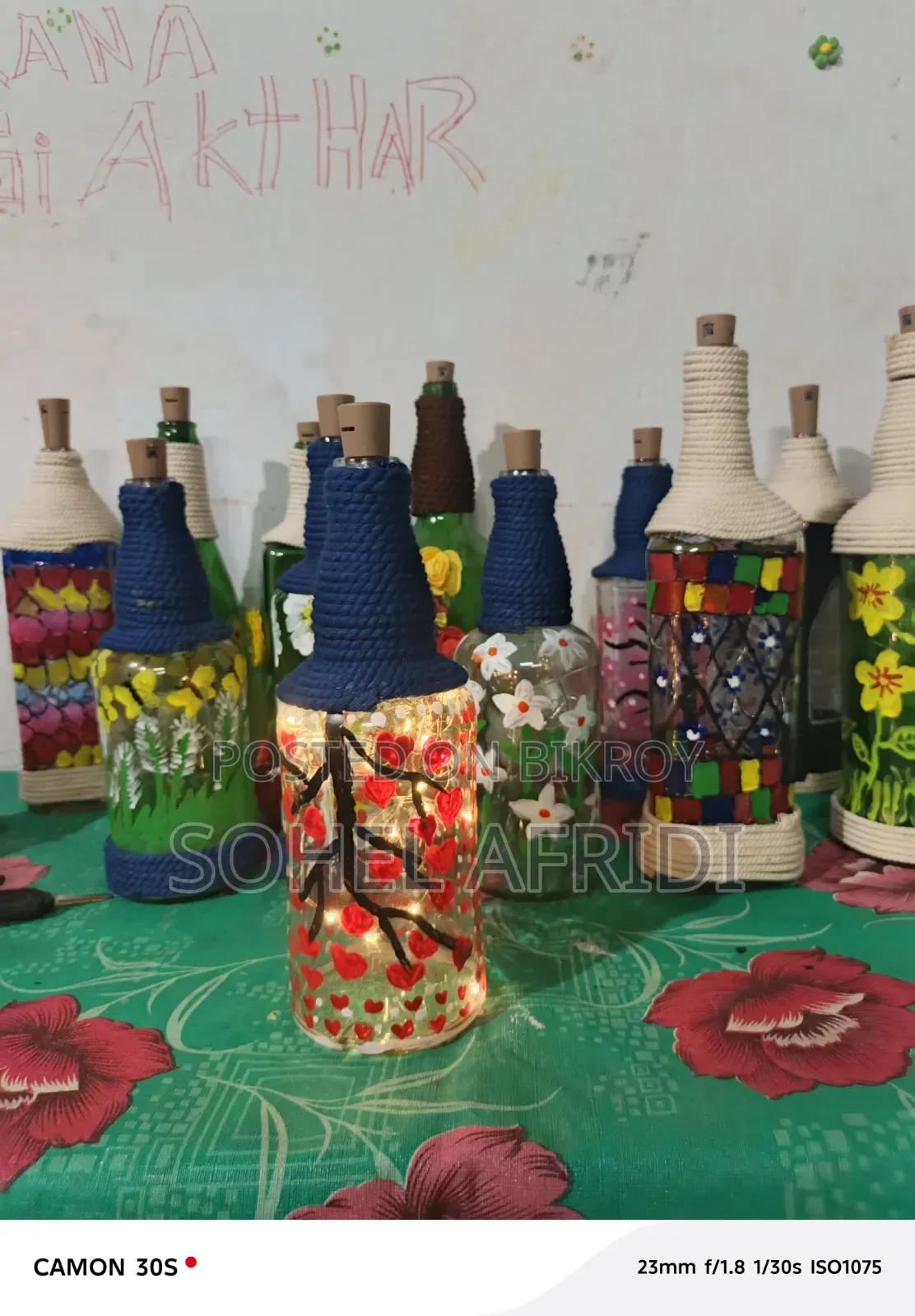হোমমেড ডেকোরেশন এলইডি লাইট