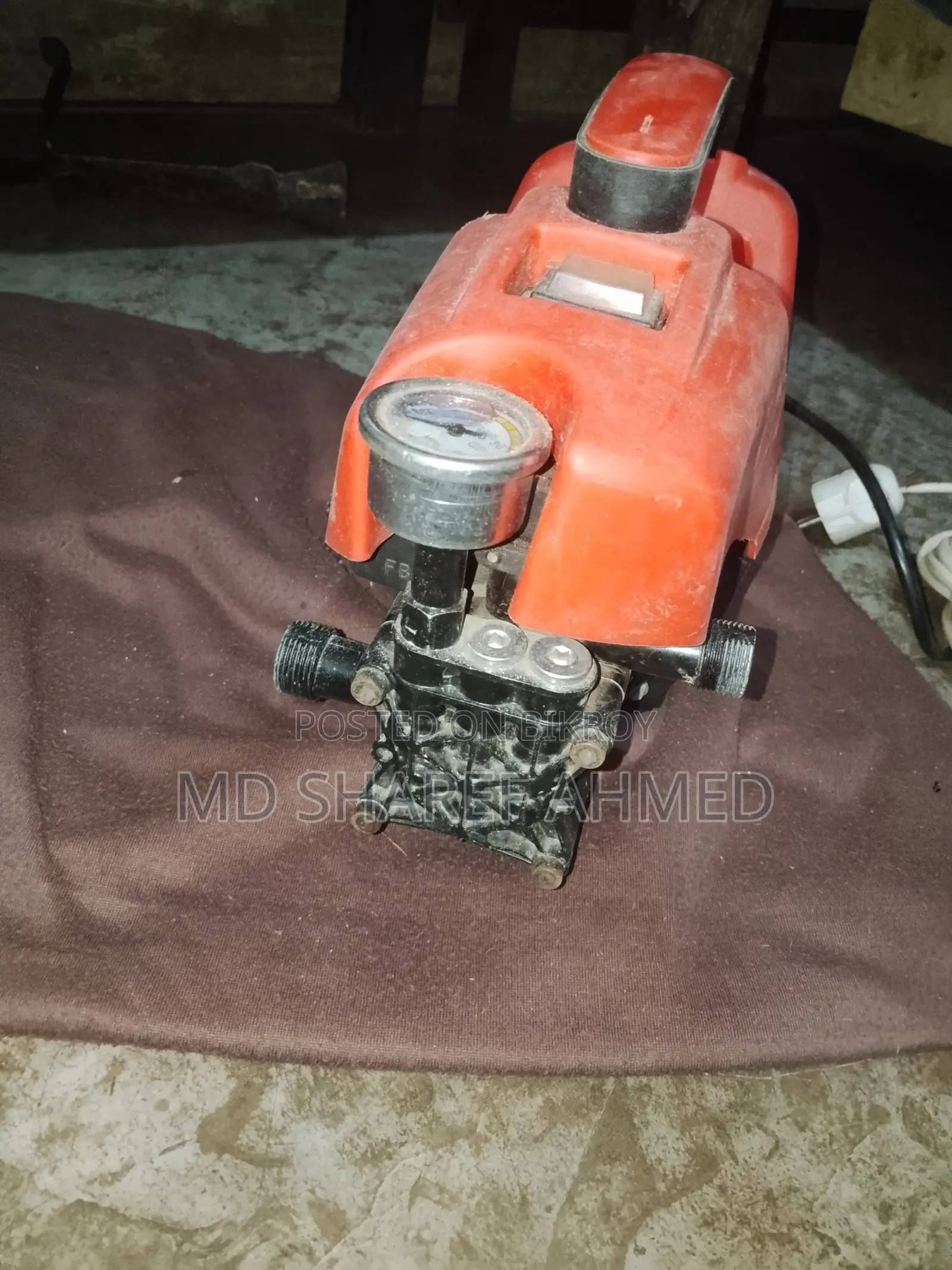 হাই প্রেসার ওয়াশার মোটর ১৮০০ ওয়াট (ভাল কন্ডিশন)