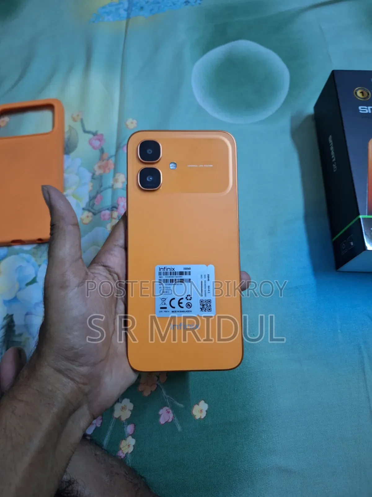 New Infinix Smart 20 64 GB Orange