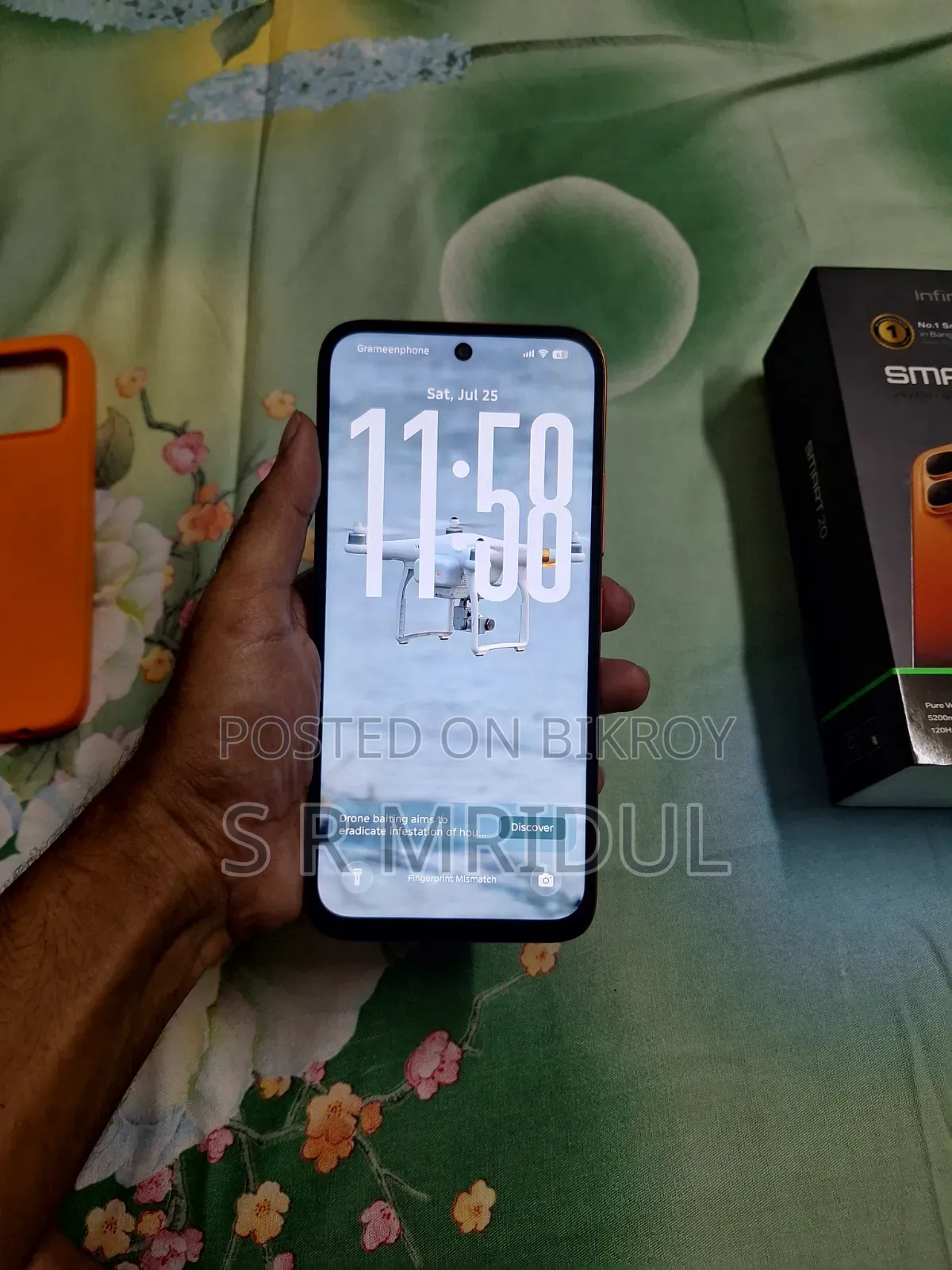 New Infinix Smart 20 64 GB Orange
