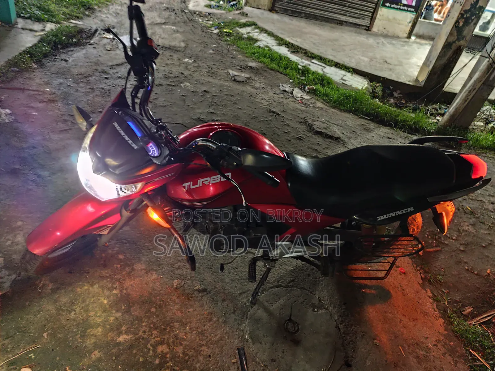 রানার টার্বো ১২৫ ২০১৪ লাল
