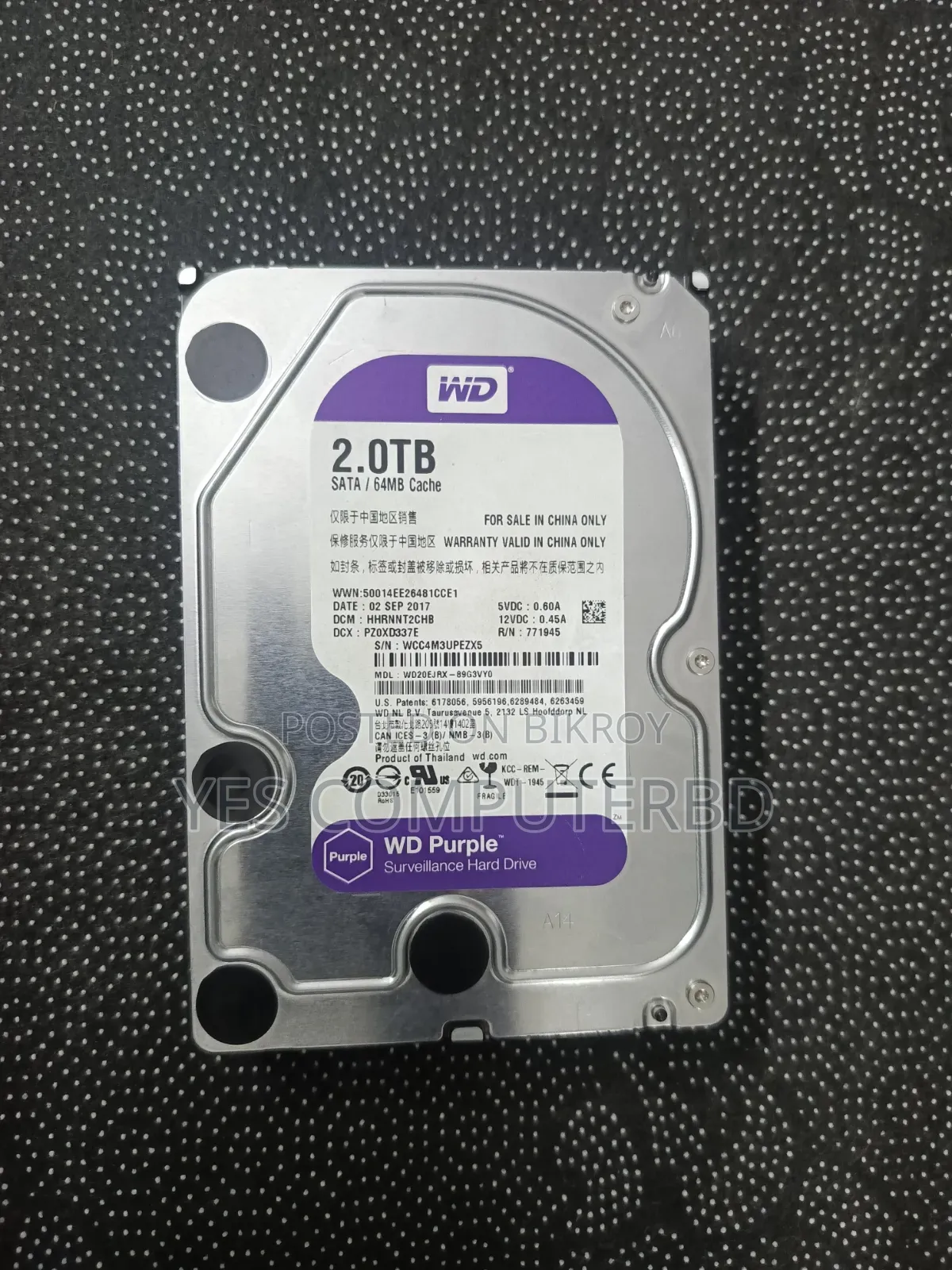 WD 2000GB(2TB) Super Fresh Condition