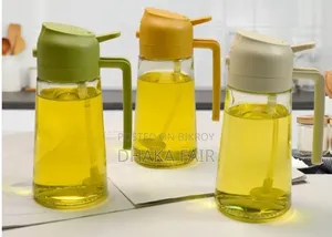 Glass Oil Bottle Suitable for Spraying and Pouring, Oil Spray Bottle