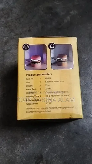 Burger-Shaped Mini Mist Humidifier