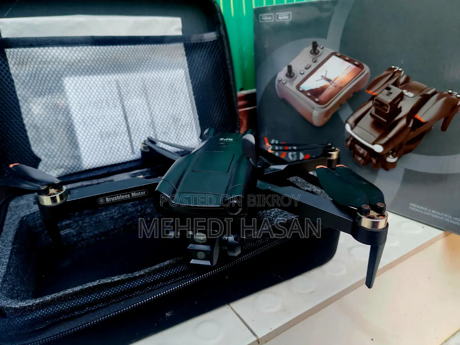V198 MAX GPS Drone (Used 6 Months) Fresh Condition | Full Box | ৳10,000