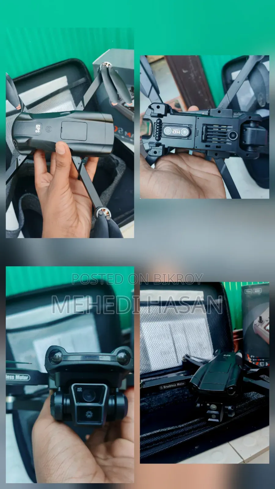 V198 MAX GPS Drone (Used 6 Months) Fresh Condition | Full Box | ৳10,000