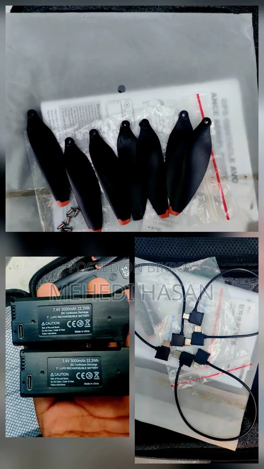 V198 MAX GPS Drone (Used 6 Months) Fresh Condition | Full Box | ৳10,000