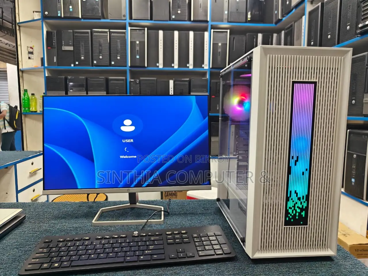 New Desktop Computer Gigabyte 8GB Intel Core I3 HDD+SSD 512GB