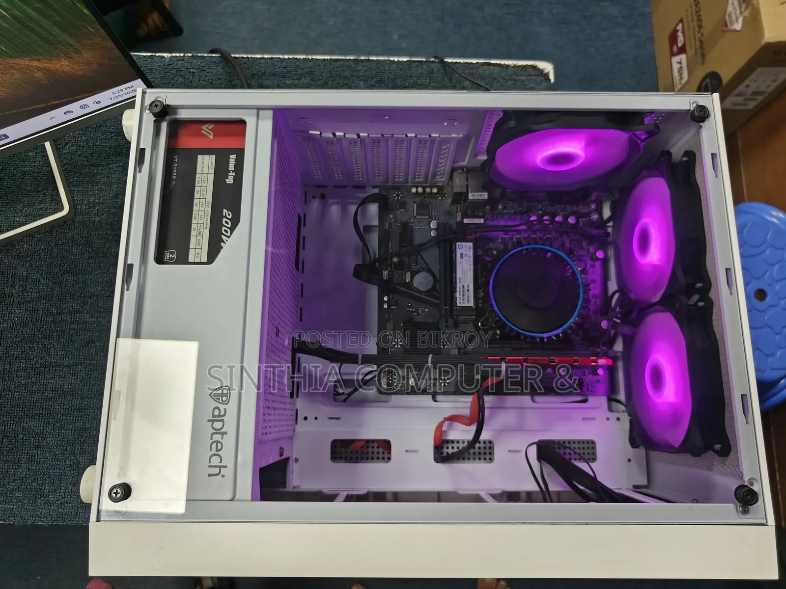 New Desktop Computer Gigabyte 8GB Intel Core I3 HDD+SSD 512GB