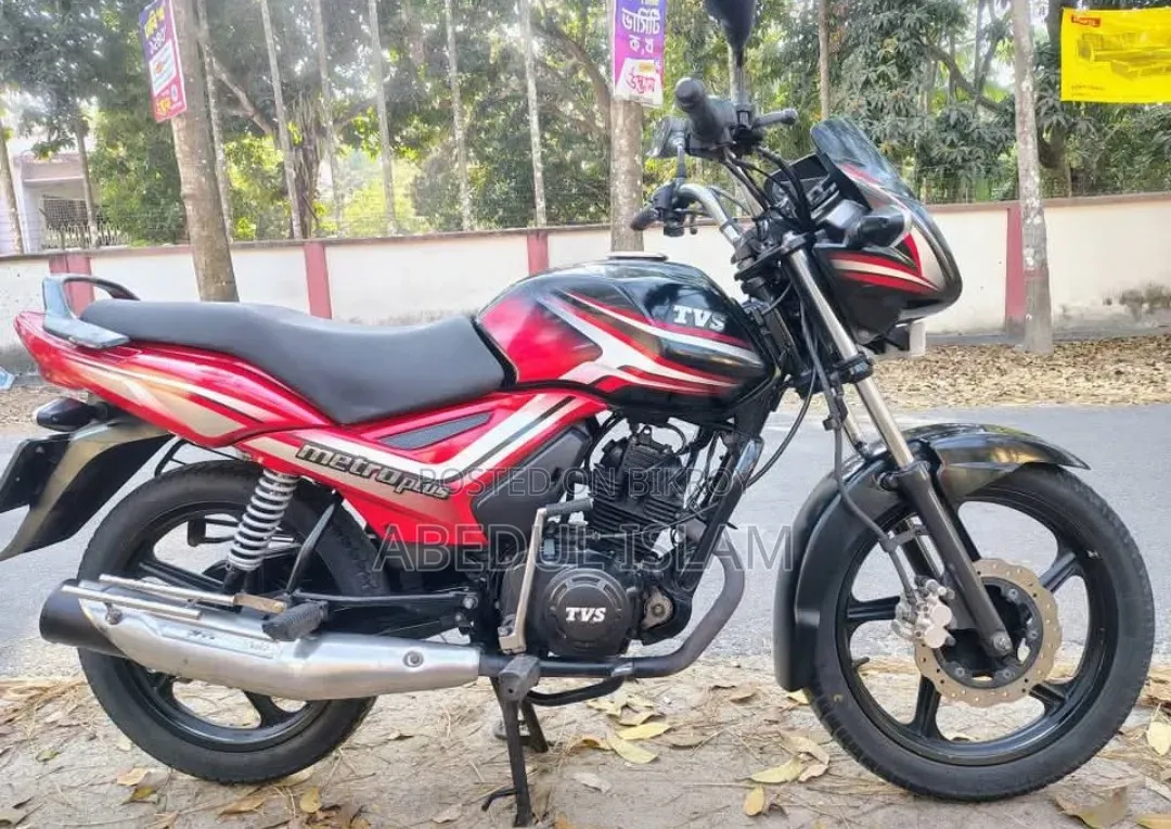 টিভিএস মেট্রো ২০২১ লাল