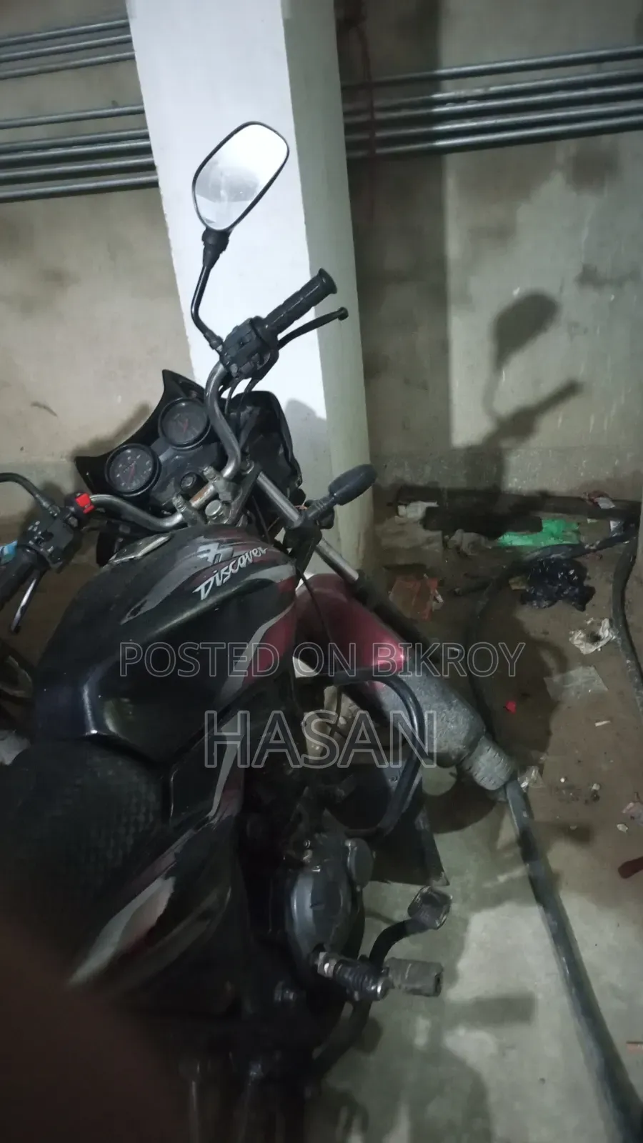 Bajaj Discover 100 2012 Black