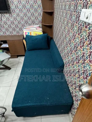 সোফা সেট এল শেপ উইথ কভার