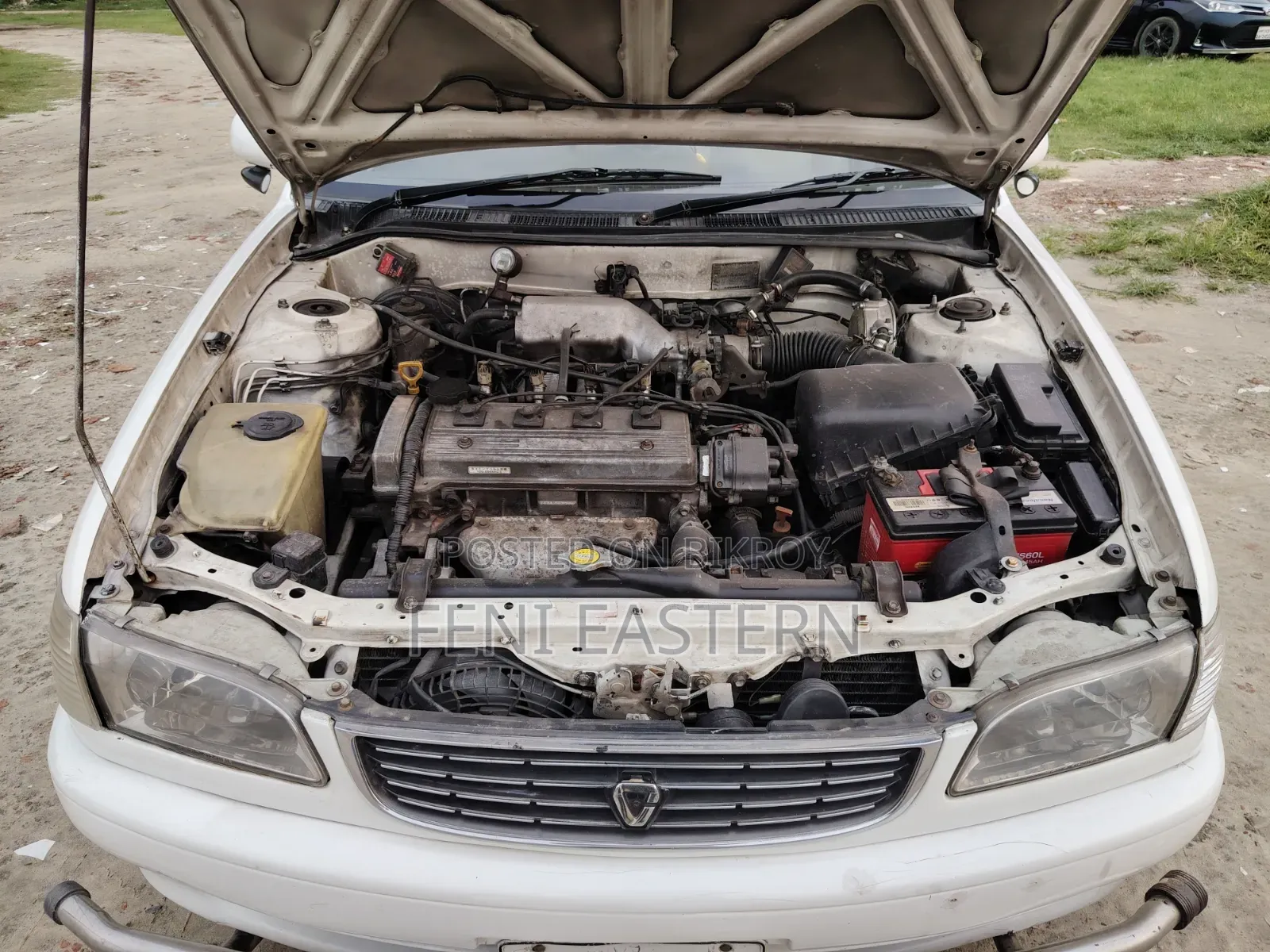 Toyota Corolla Sedan 1999 White