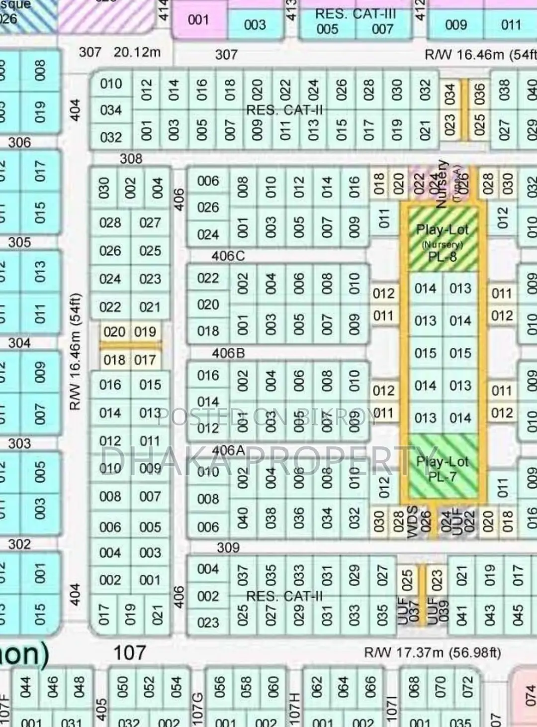 30ft Road 5 Katha Park West at Sector-11