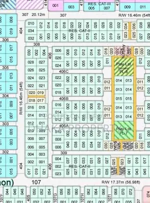 30ft Road 5 Katha Park West at Sector-11