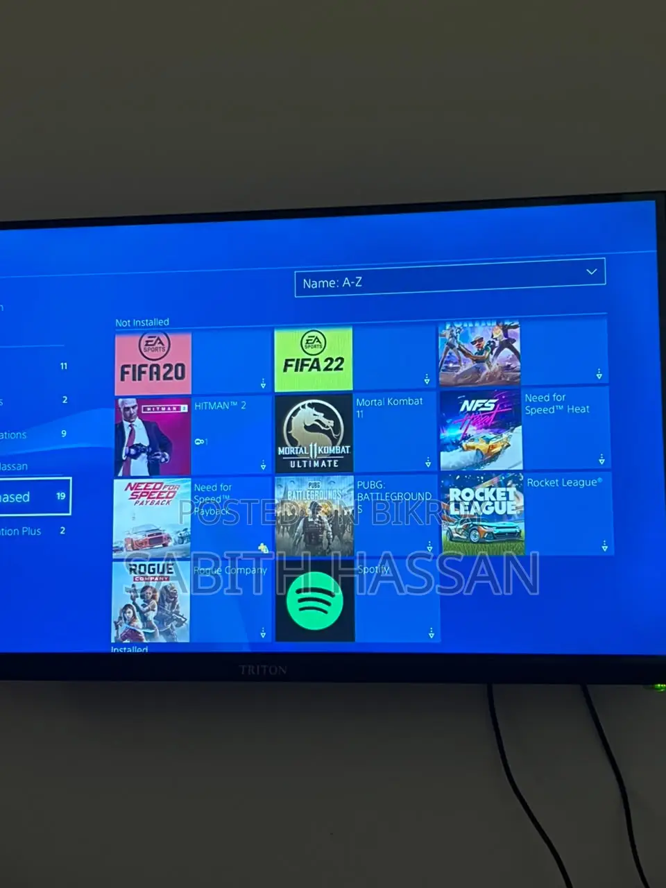 SONY Play Station 4 Fat Edition (500GB)