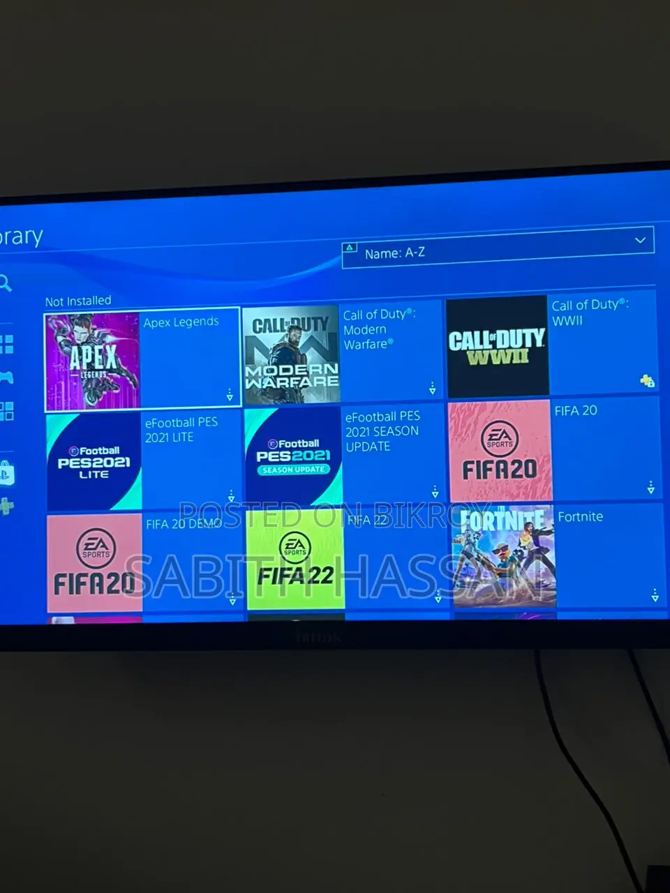 SONY Play Station 4 Fat Edition (500GB)