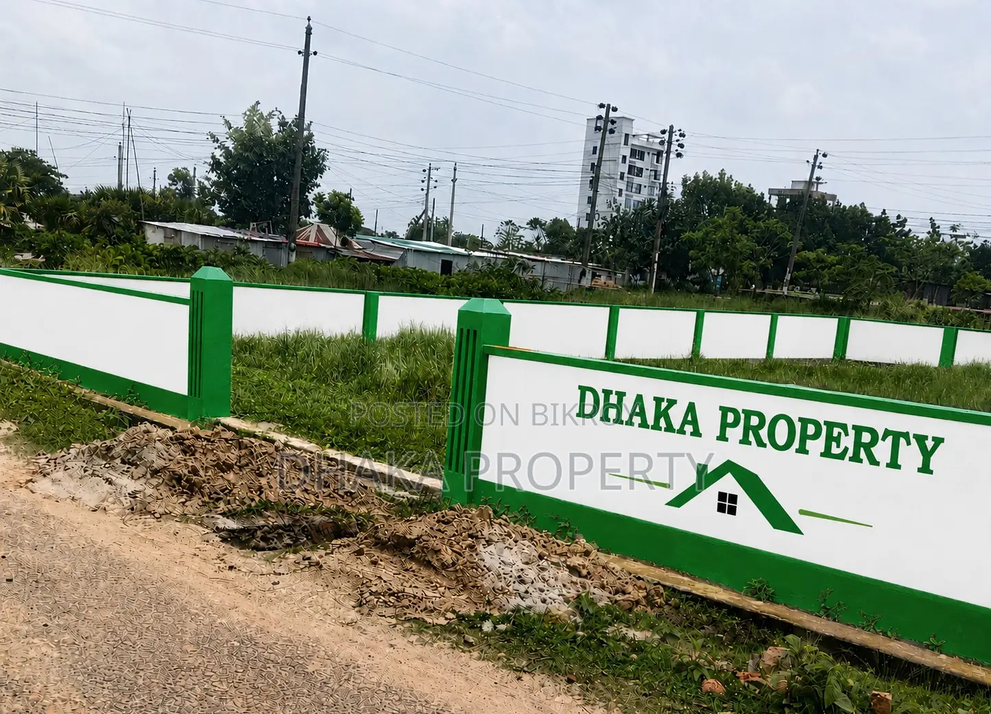 সেক্টর-১০ এ ৩০ ফুট রাস্তা ৭.৫ কাঠা পার্ক সাউথ